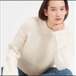 Everlane Wool Cashmere Square Sweater XS